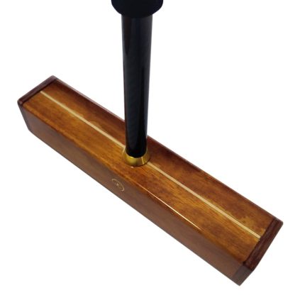 personalized wooden croquet mallet